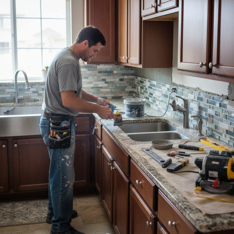 Backsplash Renovation in Wilmington, NC