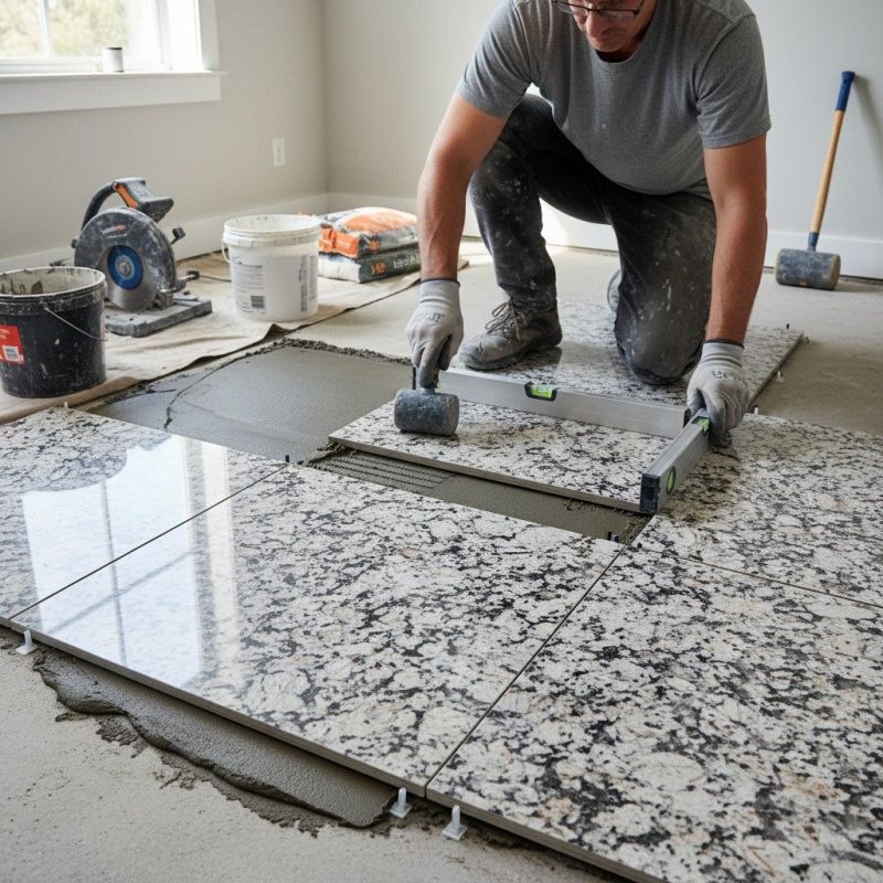Granite Tiling in Kansas City, KS