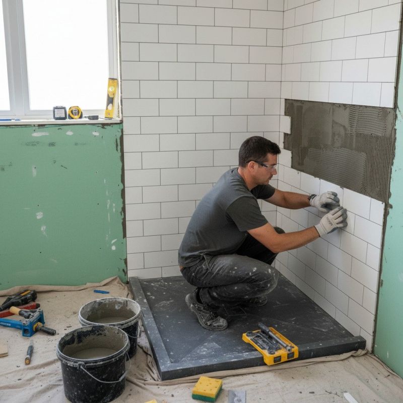 Shower Floor Tiling in Littleton, CO