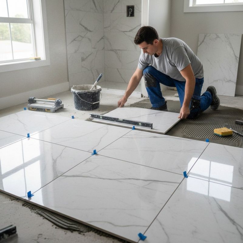 Terrazzo Tile Installation in Alpharetta, GA