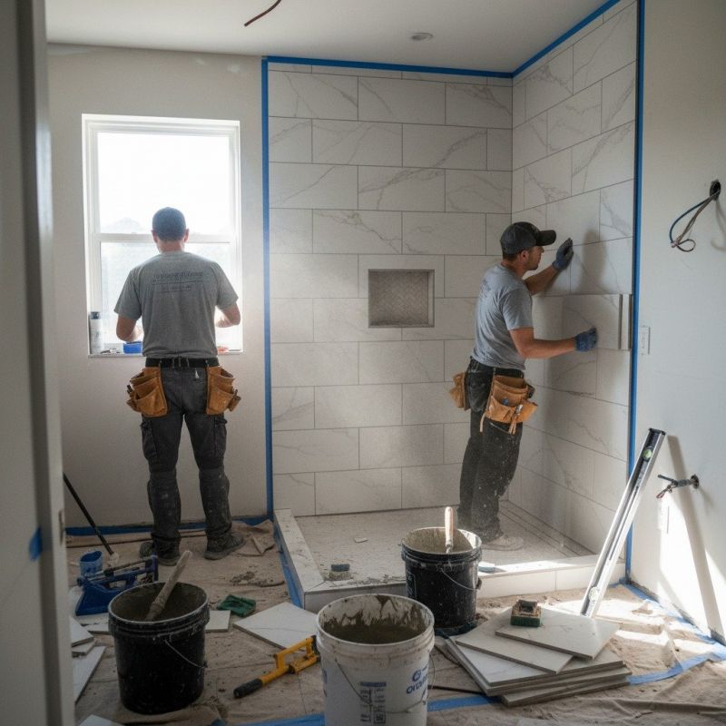 Tile Shower Pan Installation in Longmont, CO