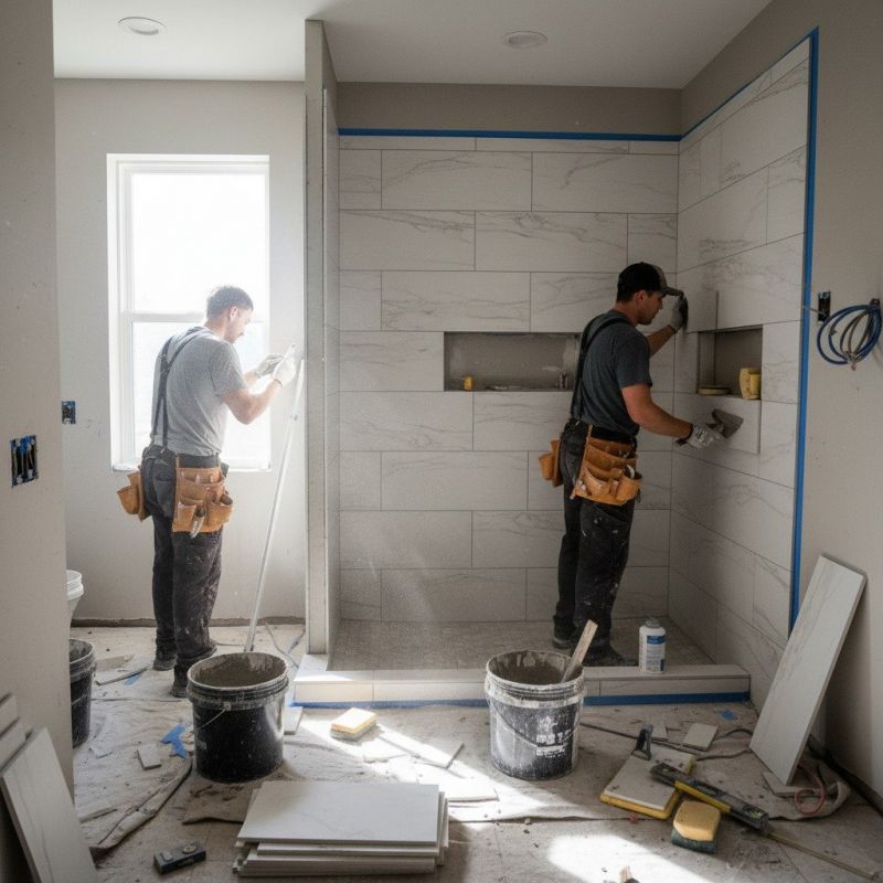 Tile Shower Pan Installation in Littleton, CO