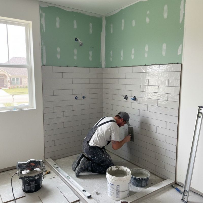 Tile Shower Pan Installation in Littleton, CO