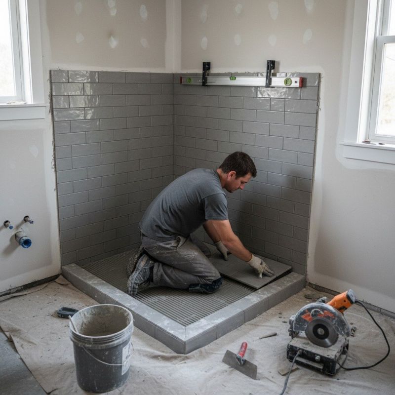 Tile Shower Renovation in Alpharetta, GA