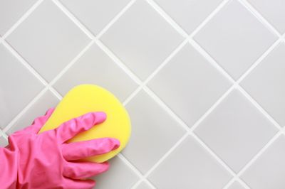 Deep Clean Grout Lines!